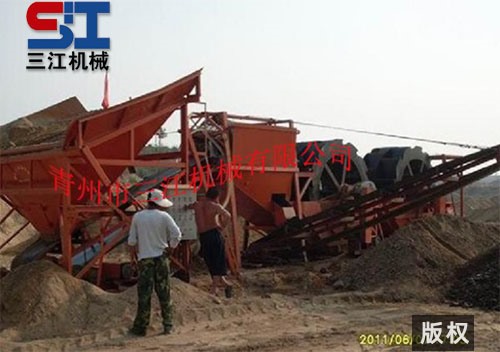 篩沙、洗沙生產(chǎn)線